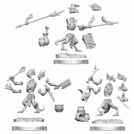 TOYS4.0 Dungeons & Dragons Frameworks Wave 1 Kobolds Miniatures TO2738051